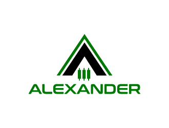 Alexander logo design by sakarep