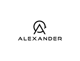 Alexander logo design by wongndeso