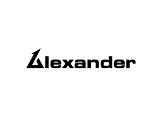 Alexander logo design by wongndeso