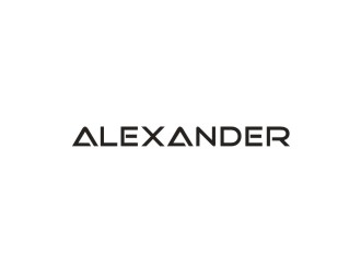 Alexander logo design by maspion