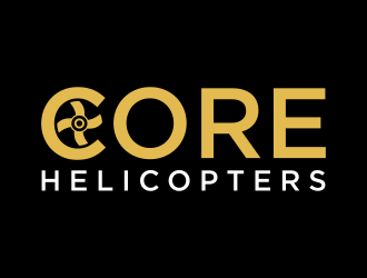 Core Helicopters logo design by mukleyRx