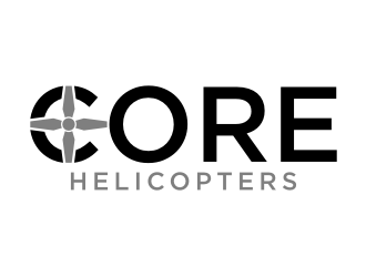 Core Helicopters logo design by Franky.