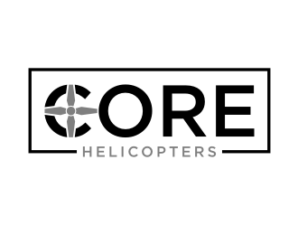 Core Helicopters logo design by Franky.