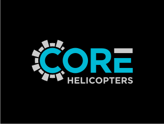 Core Helicopters logo design by GemahRipah