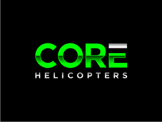 Core Helicopters logo design by GemahRipah