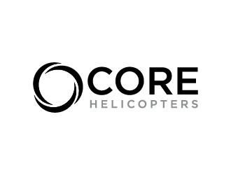 Core Helicopters logo design by cybil