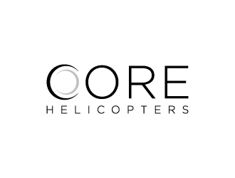 Core Helicopters logo design by wongndeso