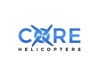 Core Helicopters logo design by CreativeKiller