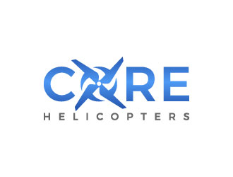 Core Helicopters logo design by CreativeKiller