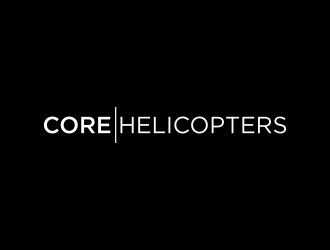 Core Helicopters logo design by aflah