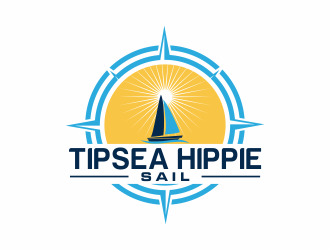 Tipsea Hippie Sail logo design by santrie
