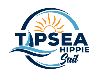 Tipsea Hippie Sail logo design by Suvendu