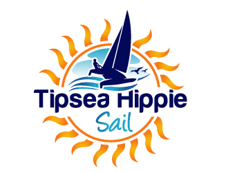 Tipsea Hippie Sail logo design by PMG