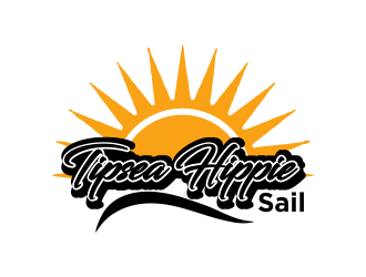 Tipsea Hippie Sail logo design by MUNAROH