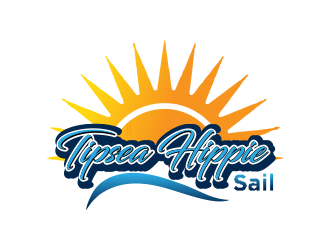 Tipsea Hippie Sail logo design by MUNAROH