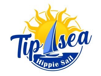 Tipsea Hippie Sail logo design by veron
