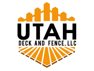 Utah Deck and Fence, LLC logo design by PMG