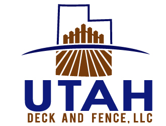 Utah Deck and Fence, LLC logo design by PMG