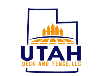 Utah Deck and Fence, LLC logo design by PMG