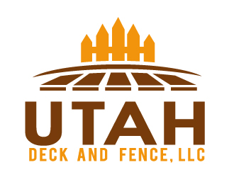 Utah Deck and Fence, LLC logo design by PMG