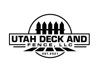 Utah Deck and Fence, LLC logo design by giggi