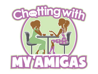 Chatting with My Amigas logo design by uttam