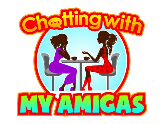 Chatting with My Amigas logo design by uttam