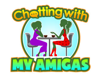 Chatting with My Amigas logo design by uttam