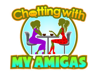 Chatting with My Amigas logo design by uttam