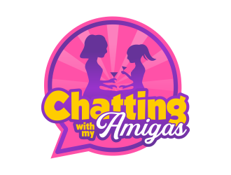 Chatting with My Amigas logo design by IrvanB