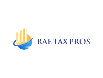 Rae Tax Pros logo design by nona