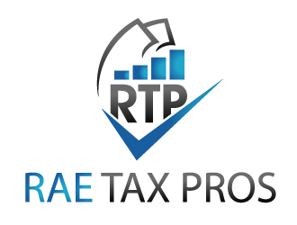 Rae Tax Pros logo design by PMG