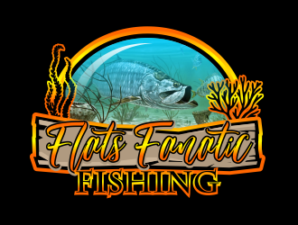 Flats Fanatic Fishing  logo design by serprimero
