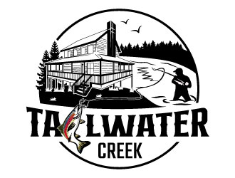 Tailwater Creek logo design by MonkDesign