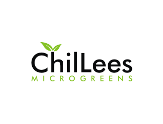 ChilLees Microgreens logo design by ora_creative