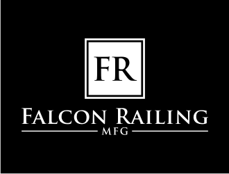 Falcon Railing Mfg. logo design by puthreeone