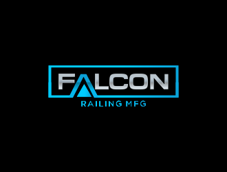 Falcon Railing Mfg. logo design by MUNAROH
