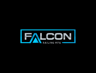 Falcon Railing Mfg. logo design by MUNAROH