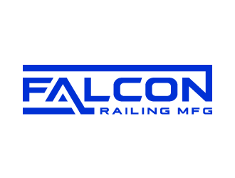 Falcon Railing Mfg. logo design by denfransko