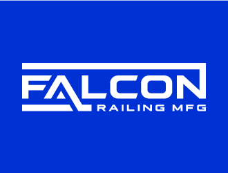 Falcon Railing Mfg. logo design by denfransko