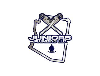 Juniors Plumbing LLC logo design by drifelm