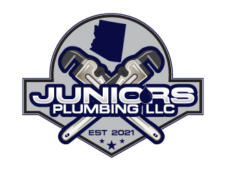 Juniors Plumbing LLC logo design by drifelm