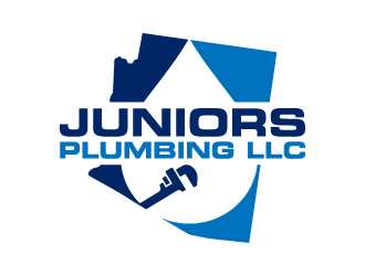 Juniors Plumbing LLC logo design by denfransko
