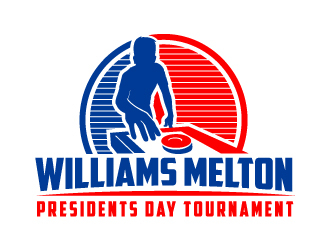 Williams Melton Presidents Day Tournament  logo design by bezalel