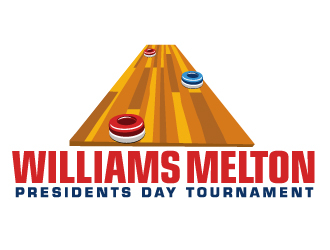 Williams Melton Presidents Day Tournament  logo design by ElonStark