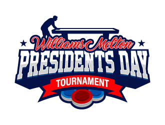 Williams Melton Presidents Day Tournament  logo design by daywalker