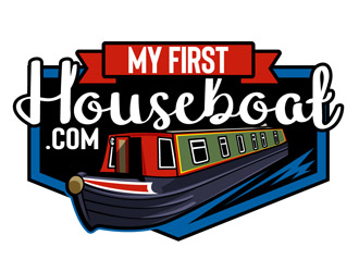 myfirsthouseboat.com logo design by DreamLogoDesign