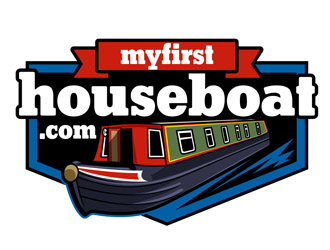 myfirsthouseboat.com logo design by DreamLogoDesign