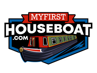 myfirsthouseboat.com logo design by DreamLogoDesign