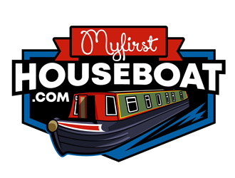 myfirsthouseboat.com logo design by DreamLogoDesign